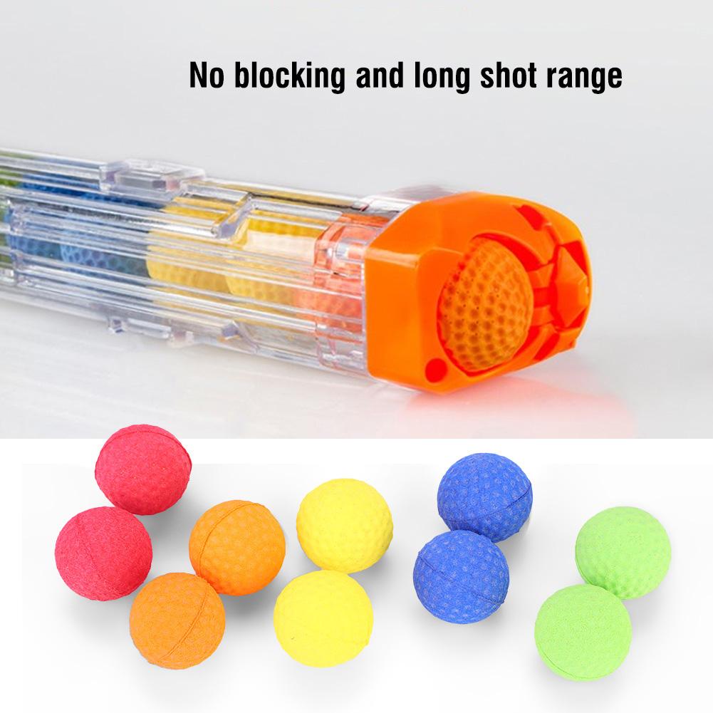 100PCS Colorful Soft Bullet Balls for Rival Zeus Apollo Refill Gun Bullet Toy