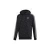 Originals Mono Hoodie with Trefoil Logo Men Hoodies Black ED7049
