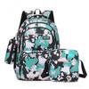 Set Oxford 3piece Backpack Big Capacity Breathable Laptop Compartment For Teens