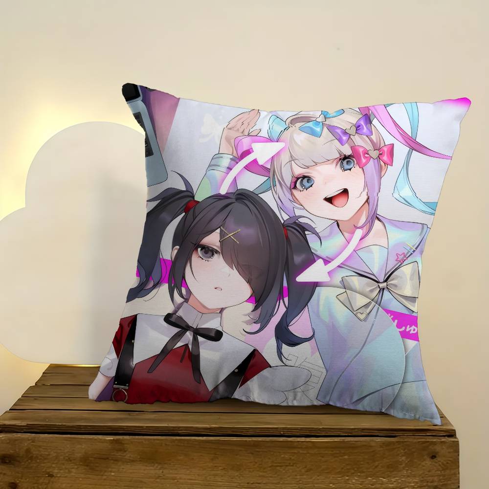 Needy Girl Overdose Game Pillow Gift Home Office Decoration Pillow Bedroom Sofa Car Cushion Coverpillow Case