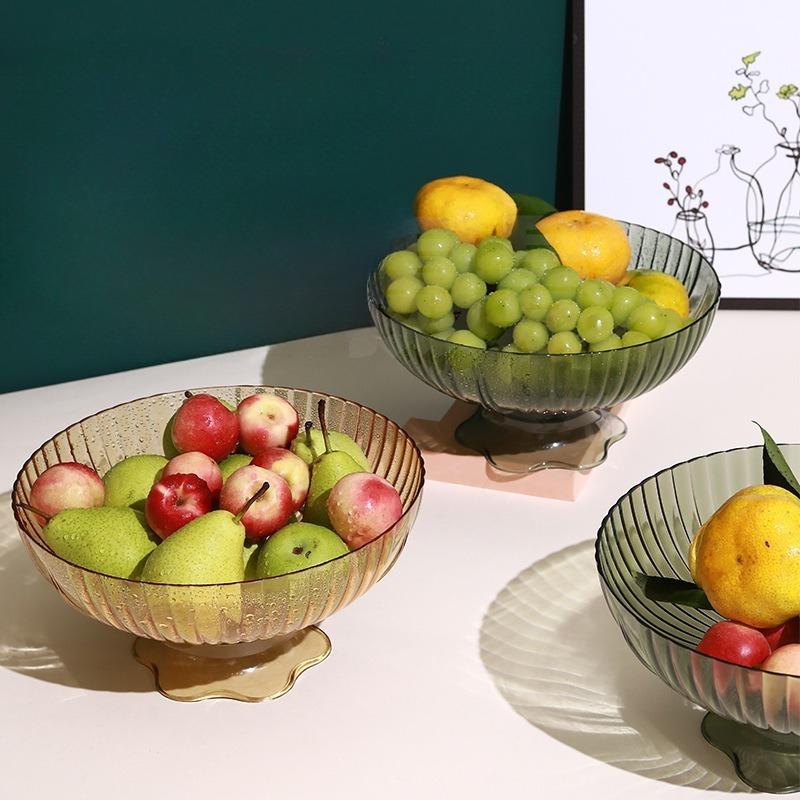 High Aesthetic Household Draining Fruit Dish