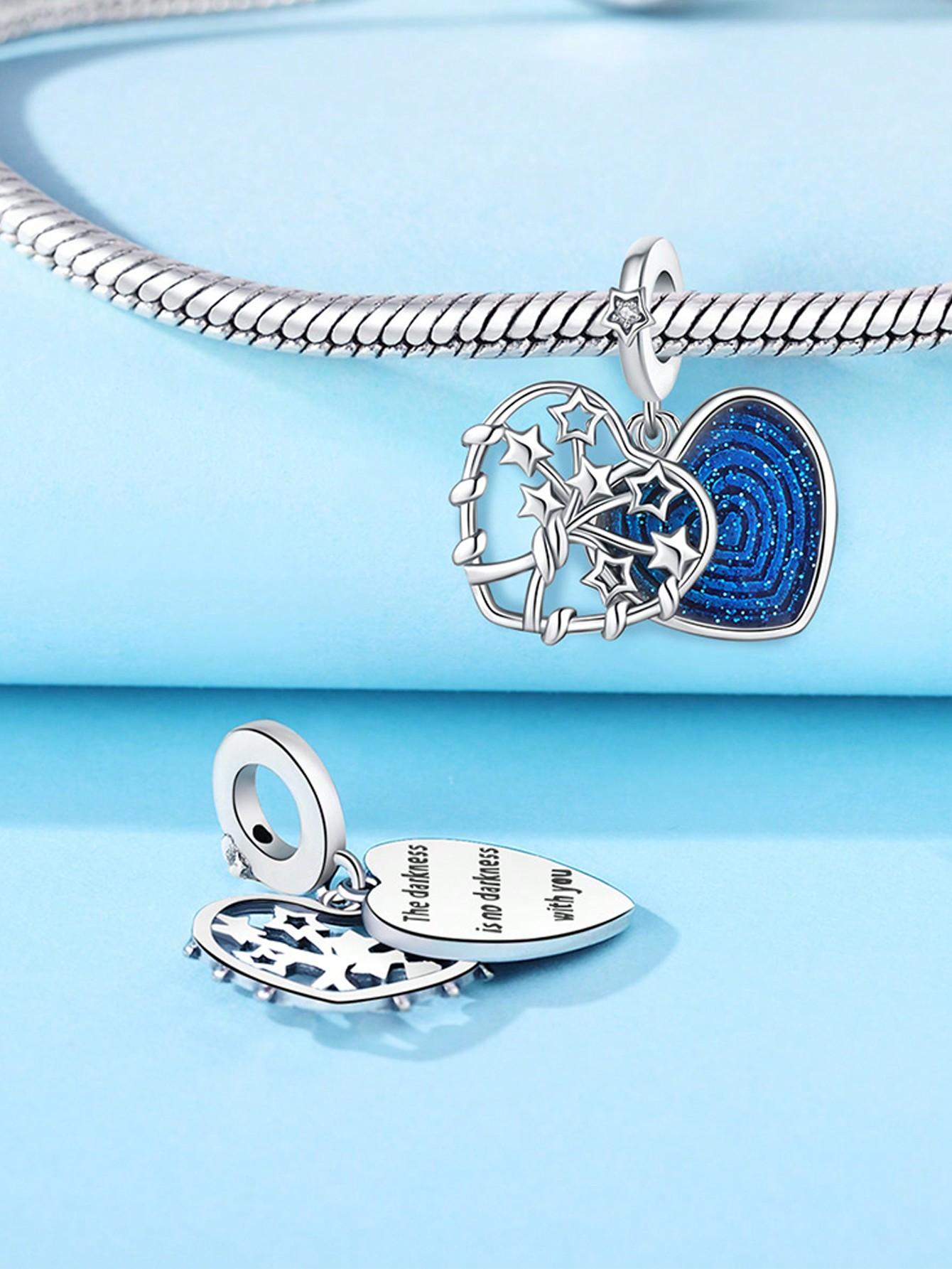 

Charm Bead Components Plata Blue Crown Star Bead Components Charm Bead Component Copper Metal Plated Compatible With Charm Bead Components Copper