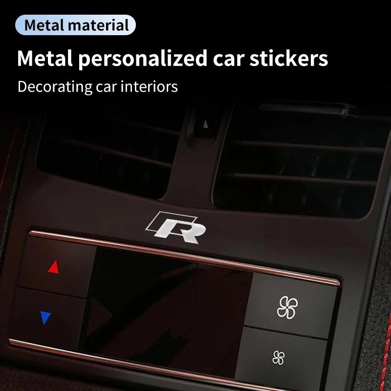 2026 Nieuwe VW VOLKSWAGEN autologo stickers 3D metalen letter autostickers decoratie persoonlijkheid sticker voor Volkswagen VW R Jet