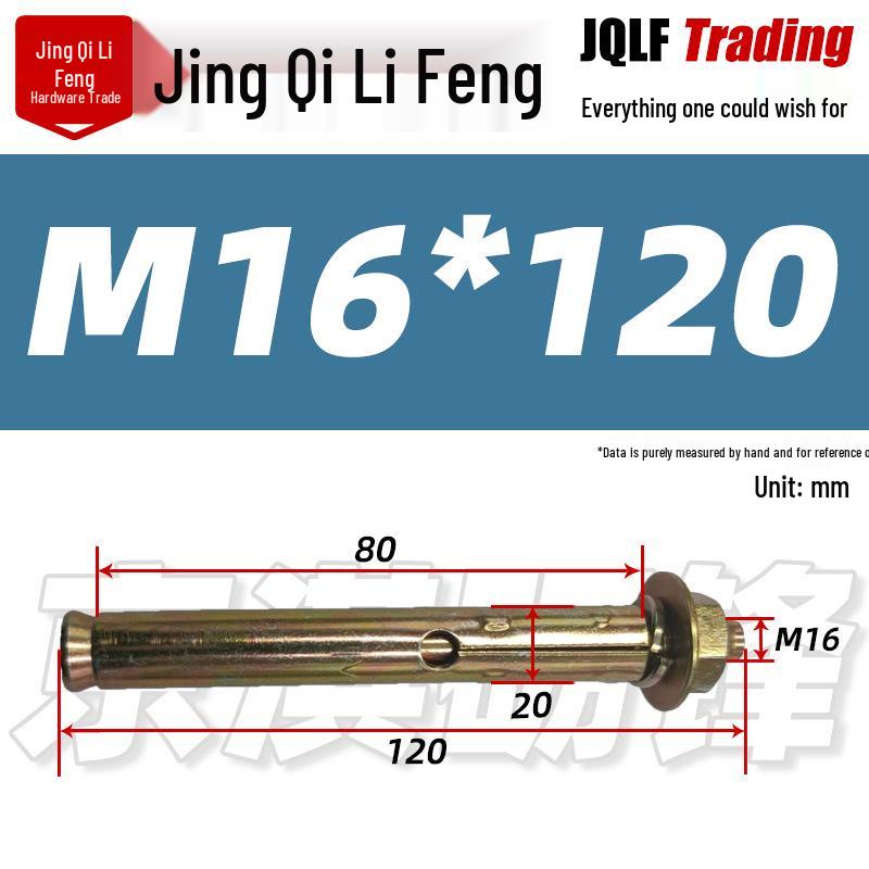 Small Head Carbon Steel Expansion Bolt - Zinc Plated Seamless Round Hole Pipe Mini
