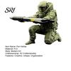 Durable Pen Container Soldier Holder 3D Printed Kneeling Pencil Stand Desk Unique Design Organizer for Office Home Tabletop Decor Gifts Men