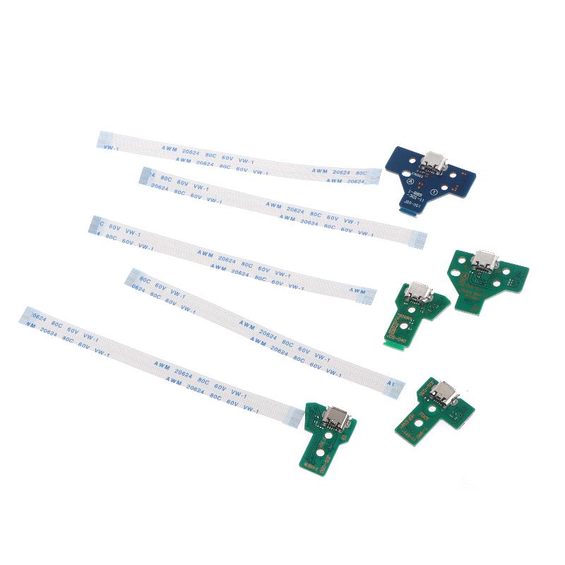 1 Sada DIY Nabíjecí port s flex kabelem Náhrada pro Jds-001 011 030 040 050 Deska pro rychlé nabíjení Type-C pro Ovladač