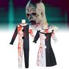 Creepy Summer Horror Movie Clown Cosplay Outfit For Halloween And Events