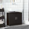 Vidaxl Under-Sink Cabinet, Black, 63X29X55 Cm
