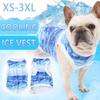 Chaleco refrescante para perros, ropa de malla de verano para perros pequeños, medianos y grandes, chaquetas refrescantes para mascotas al aire libre, arnés transpirable para perros