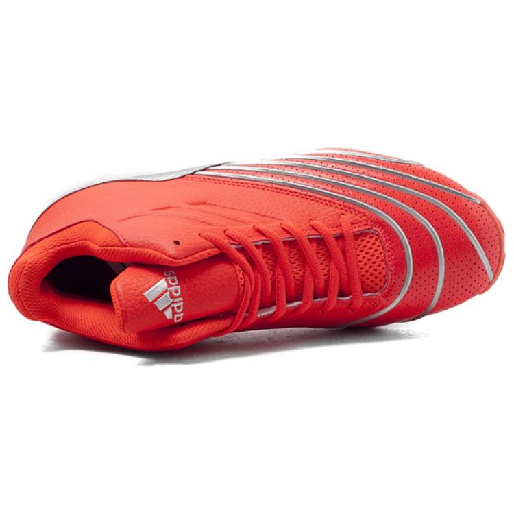 Adidas Return Of The Mac Fashion Shock Absorbing High Top Basketball Shoes Men Sneakers Red B49738
