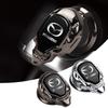 AAFD1 Automobilio variklio vieno mygtuko paleidimo metalinis Start Stop mygtuko apdailos dangtelio lipdukas skirtas Mazda 3 Axela CX5 CX3 CX4 CX30 CX9 Atenza Demio RX7 RX-7