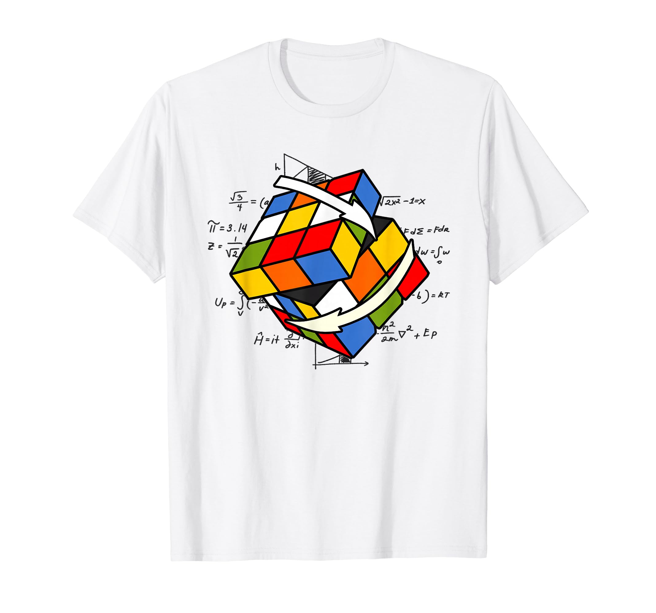 

Rubik s Cube Magic Cube Retro Ruby Vintage Otaku T-Shirt
