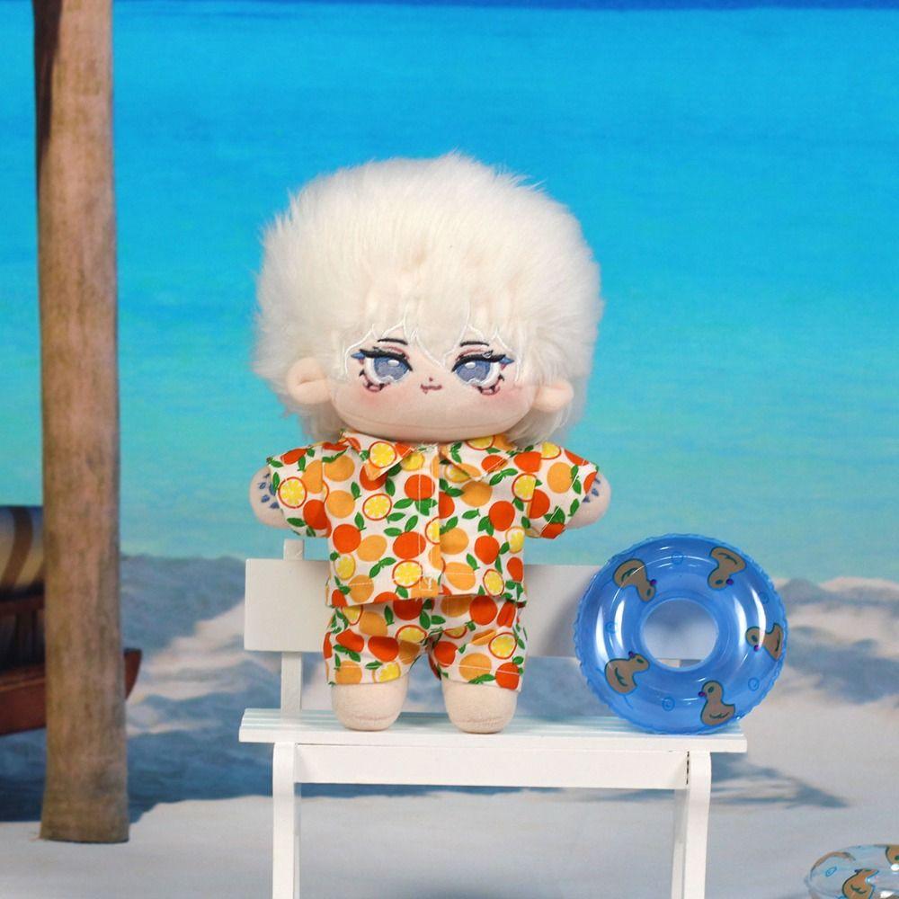 Mini Sleep Wear Doll Fruit Beach Pajamas Toy Accessories Plush Toy Clothes  Children's Gift