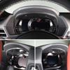 Real Carbon Fiber For Toyota Supra A90 2019-2026 Car Center Control Instrument Panel Display Upper Frame Decorative Accessories