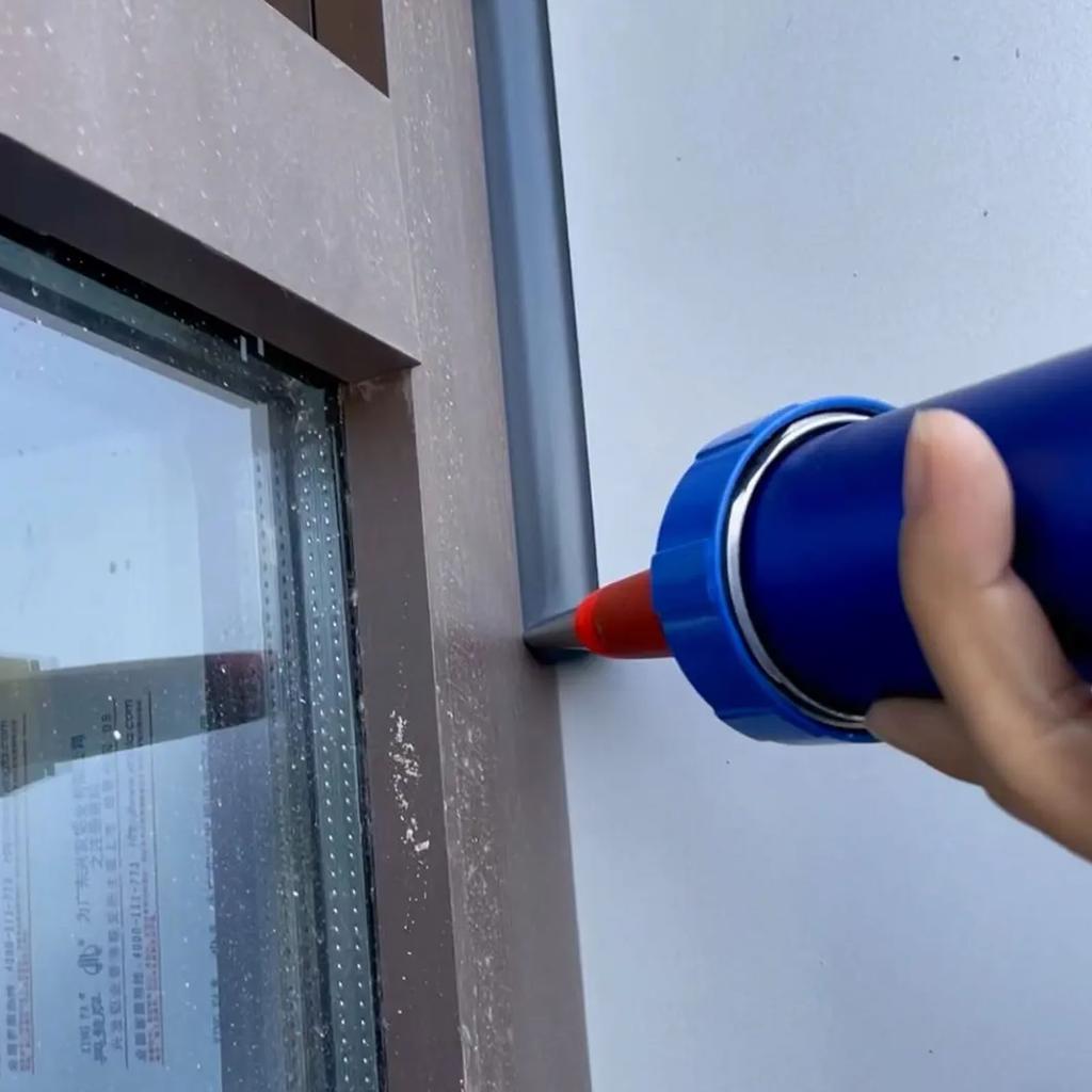 Reusable Caulking Nozzles Tips with Connect Base Stainless Steel Sealant Nozzle Applicator Caulk Nozzle Easy To Use