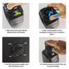 Portable Coffee Grinder Bean Bin Silicone Replacement Powder Hoppers for Outdoor or Home and Office Coffee Brewing