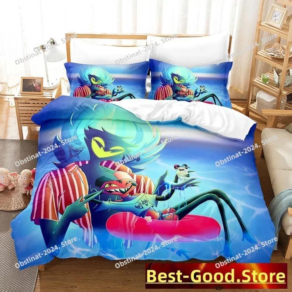 Fizzarolli Boss Bedding Set Printed Comforter Quilt Bed Cover Duvet Cover Pillow Case 3 Pieces Sets Kids Adult Size Anime Sheet
