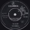 7inch Record ANIMALS  Im Crying DB7354 COLUMBIA 1964 UK Rock Used