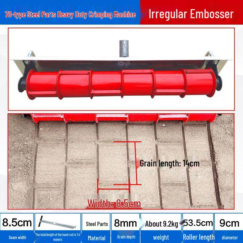 Concrete Pavement Texturizer and Anti-Slip Groover Roller Machine