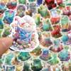 10 30 50Pcs Ins Style Art Drink Aesthetic Stickers Cartoon Plant Decals Kids Toys Diy Laptop Phone Scrapbook Decoration Sticker