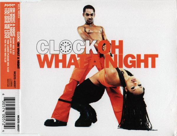 

CD CLOCK - Oh What A Night MCSTD40057 MCA Records 1996 Japan Dance & Electronica Used