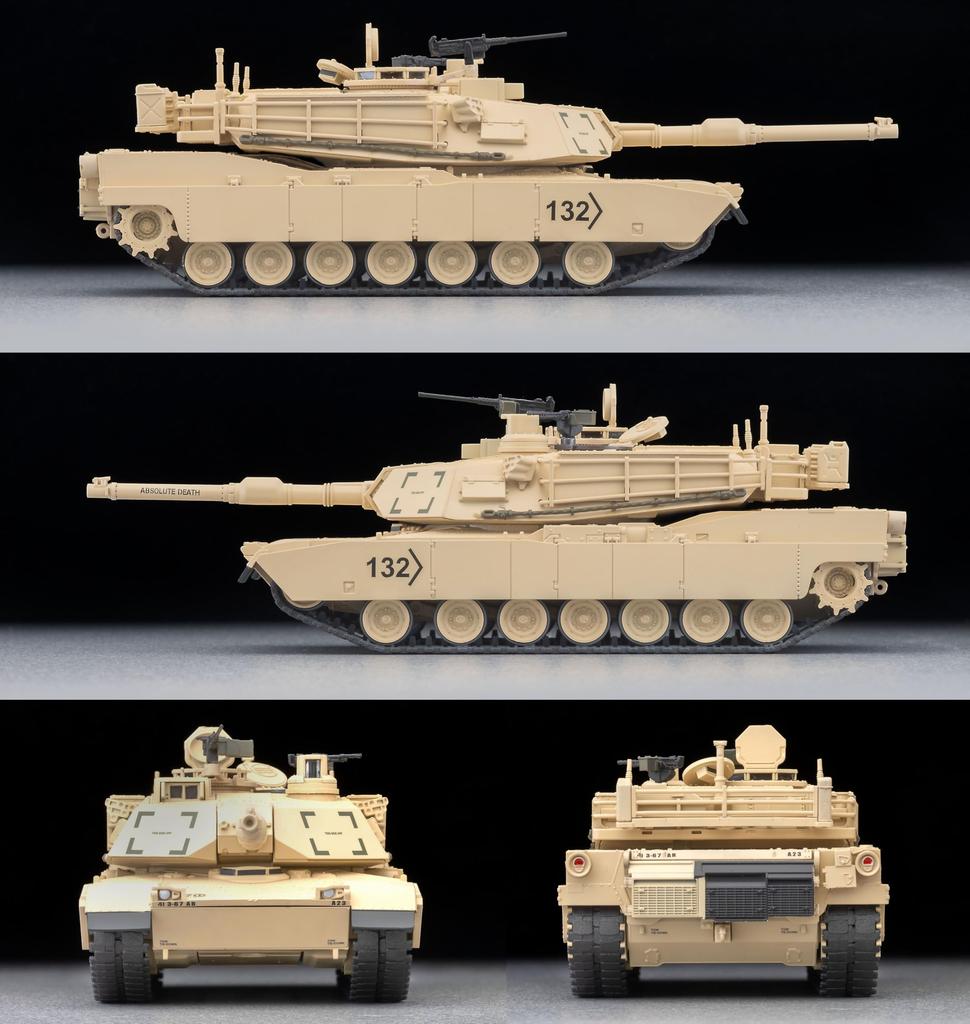 TOMYTEC Arsenia Scale Model AS001 M1A2 Abrams 335702 Six-Four 1/64 (Finished Model)