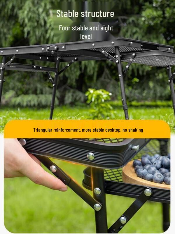 Shixun Outdoor Foldable Mesh Camping Table