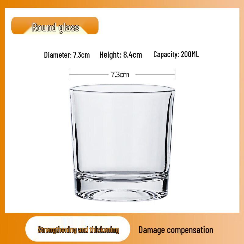 Qiwei Tempered Octagonal Beer Glass