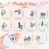 Self-Adhesive Sticky Notes Pads Musical Note Sticky Notes Sticky Pads Removable Sticky Notes Notepads Sticky Note Pads