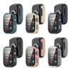 Stylish Smartwatch Frame Housing Glass Film Cover Scratch Proof Case Integrated Screen Protector Shell Shockproof Sleeve