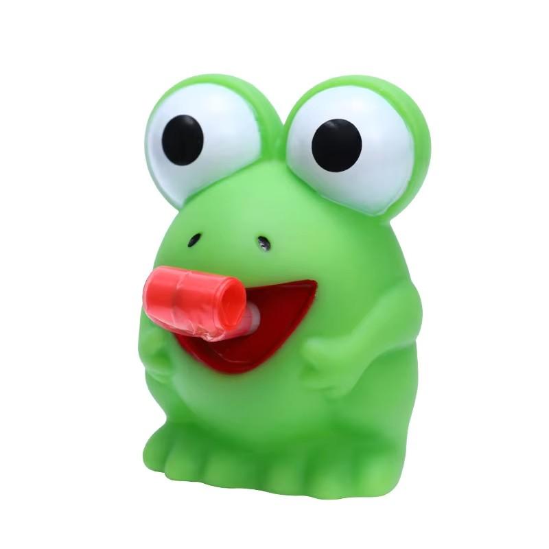 2/5pcs Pinching Frog Tongue Making Toy Leisure Stress Relief Toy Children's School Gift Party Gift Big Eyes Frog Pinching