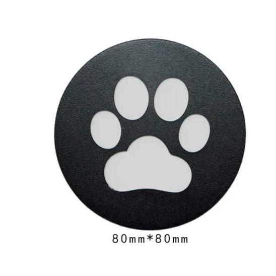 Creative Metal Coasters Western Food Mats Insulation Mats European Decorative Plate Mats Non-slip Anti-scalding Round