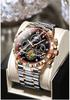 Binbang BINBOND Men's Luminous Waterproof Quartz Flywheel Watch - Genuine Business and Student Style, High-End Design.