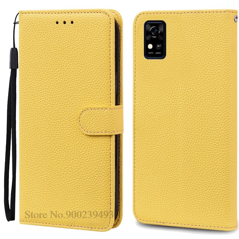 For ZTE Blade A31 Case Soft TPU Silicone Back Cover Phone Case For ZTE Blade A31 Case Leather Flip Wallet Cover Fundas