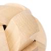 Wooden Brain Teaser Puzzles Football Shape Preventing Alzheimer Unlock Interlock Puzzle Toys for Adults