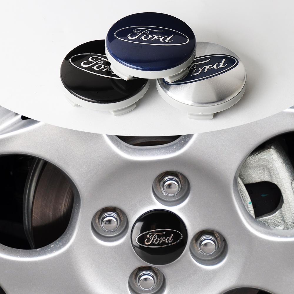 4Pcs 54mm For Ford Focus Mk4 Fiesta MK7 Kuga Smax Ranger Mustang Car Wheel Center Hub Cap Cover Tire Hubcaps Auto Accessories