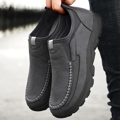 Herren Freizeitschuhe Atmungsaktive Slipper Sneaker Mode Bequem Flach Handgefertigt Retro Freizeit Slipper Schuhe Herrenschuhe