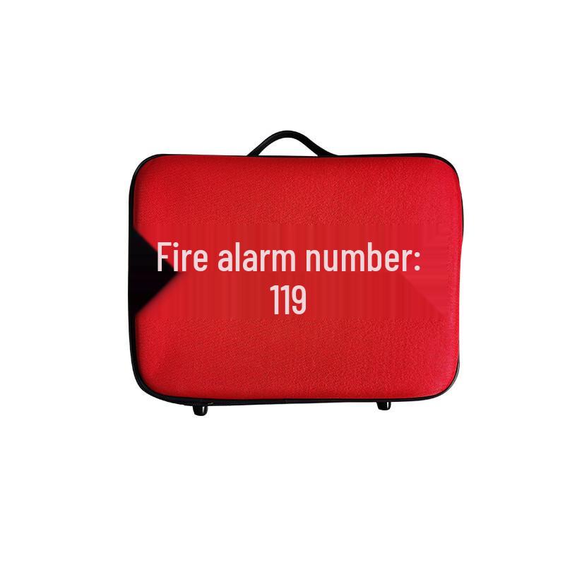 Fire Emergency First Aid Storage Bag