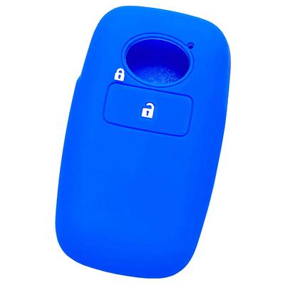 IKT Silicone Cover for Toyota and Daihatsu Cars (DS-010BL) 1 Button Blue / Rise