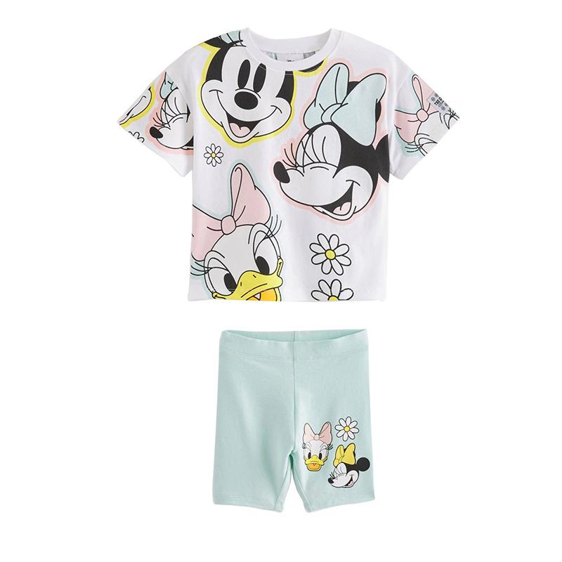 Kids Two-piece Clothes Toddler Girl Clothing Girl Shirt Shorts Outfit Donald Duck Summer Suit for Boys