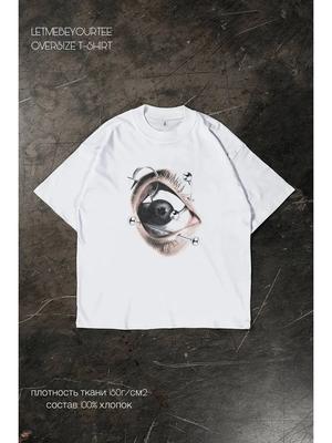 Oversized Graphic T-Shirt – Eye