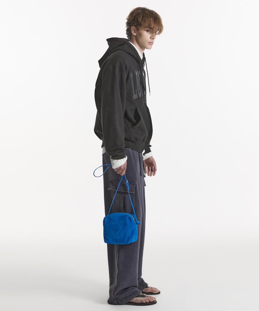 NOHANT Washed Cargo Sweat Pants Navy