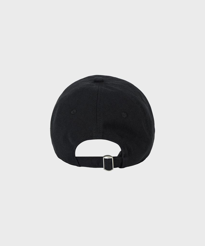 Alkialka Distressed Patch Ball Cap (Black)