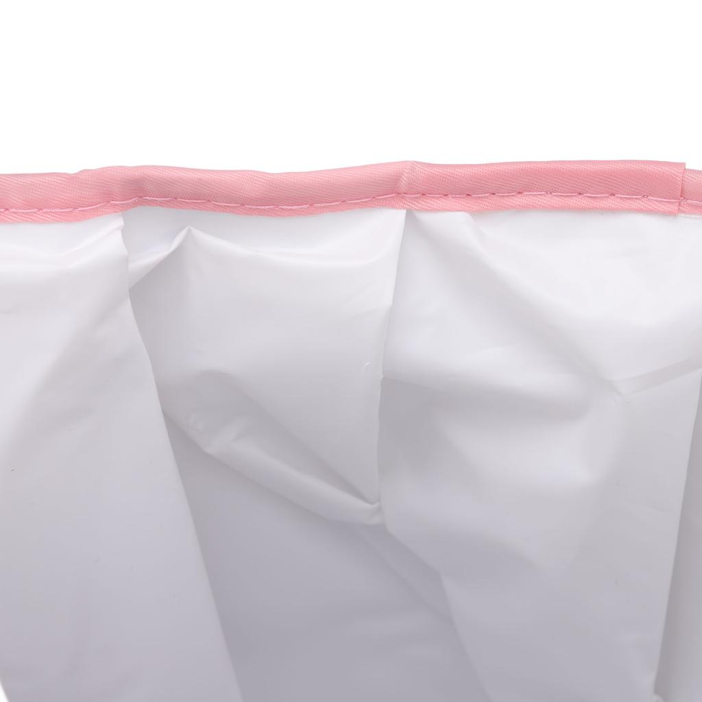 Foldable Foot Tub Polyester Double Layer Collapsible Camping Bucket with Storage Bag for Outdoor