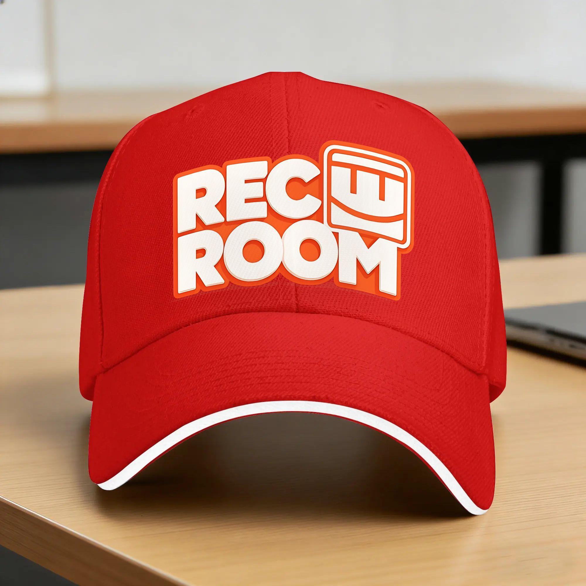 Rec Room Video Baseball Cap  UnisexTeens Design Hip Hop Hats Summer Stylish Outdoor Sport Breathable Baseball Caps One Size