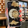 Funny Sun Moon Face Cover Phone Case For Samsung Galaxy A12 A22 A32 A52 A72 A02S Phone Case Note 20 Ultra 10 S10 Plus A51 A71 A5