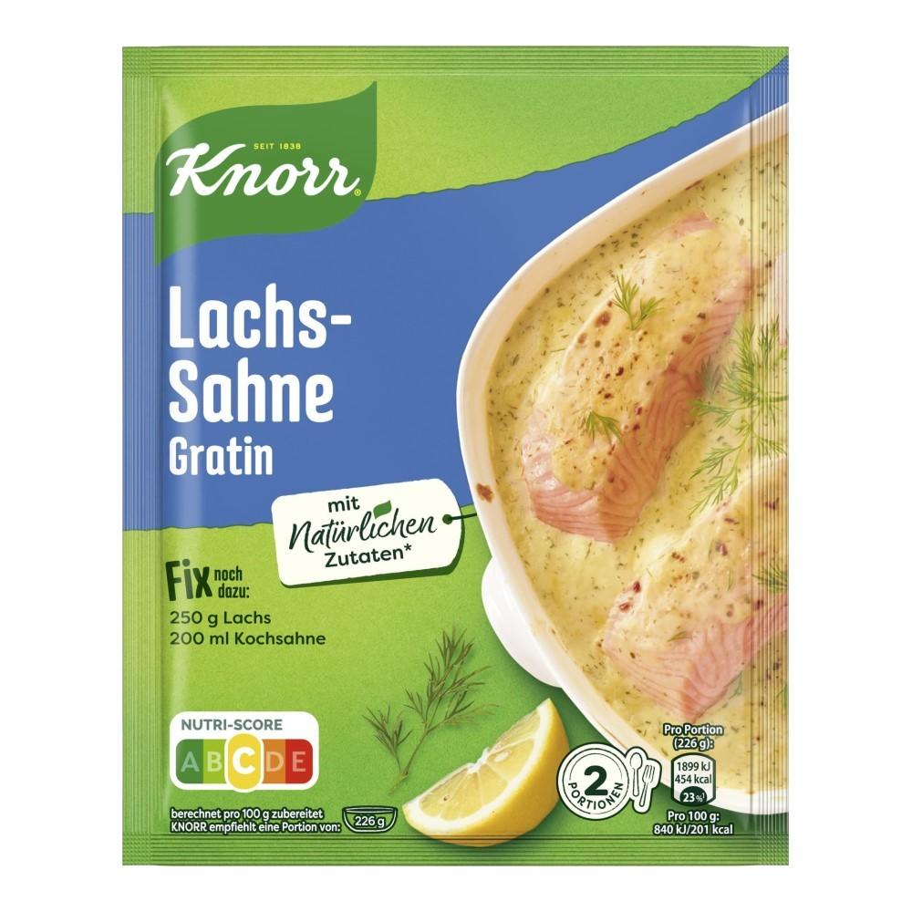 Knorr Lachs-Sahne-Gratin Sauce 28G