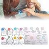 16Pcs/Set Affirmation Card Interesting Self-improvement with Storage Bag Best Friend Self-Worth Gift Birthday Card Party Supplies
