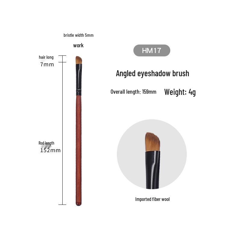 26-teiliges professionelles Make-up-Pinselset - Tierhaarpinsel für Lidschatten, Highlighter, Foundation und Rouge