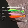 50pcs Two-Tone T-Tail Soft Baits: Freshwater Bass & Mandarin Fish Lures with Micro Object Long Cast Design